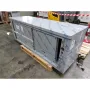 Meuble central inox chauffant profondeur 700 mm - Longueur 2000 mm - Simple face - Nosem
