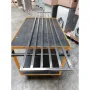 Etagère murale barreaudée en inox - Profondeur 400 mm - Longueur 1800 mm - Nosem