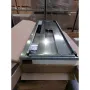 Table adossée inox profondeur 700 mm - Longueur 2000 mm - Avec étagère - Nosem