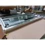 Table adossée inox profondeur 700 mm - Longueur 2000 mm - Avec étagère - Nosem
