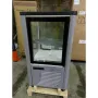 Vitrine réfrigérée positive - 4 faces vitrées - 230 litres - Fixe / Grilles chromées - 1 porte - Furnotel