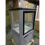 Vitrine réfrigérée positive - 4 faces vitrées - 230 litres - Fixe / Grilles chromées - 1 porte - Furnotel