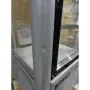 Vitrine réfrigérée positive - 4 faces vitrées - 230 litres - Fixe / Grilles chromées - 1 porte - Furnotel