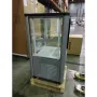 Vitrine réfrigérée positive - 4 faces vitrées - 230 litres - Fixe / Grilles chromées - 1 porte - Furnotel