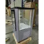 Vitrine réfrigérée positive - 4 faces vitrées - 230 litres - Fixe / Grilles chromées - 1 porte - Furnotel