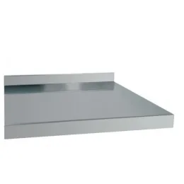 Étagère murale pleine en inox - Profondeur 300 mm - Longueur 1800 mm - Nosem
