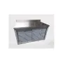 Meuble de rangement inox profondeur 700 mm - Longueur 1200 mm - Adossé simple face - Nosem