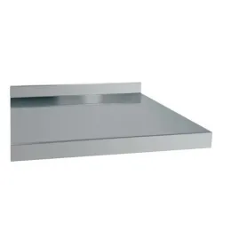 Étagère murale pleine en inox - Profondeur 300 mm - Longueur 1000 mm - Nosem