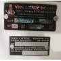 Trancheuse à pain - Plaque signalétique